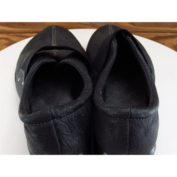SoftWalk Size 8.5 Clog Black Leather Extra Wide (E+) Slip On Women - Picture 8 of 12